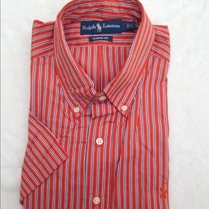 NWT Ralph Lauren Classic Fit Striped Shirt